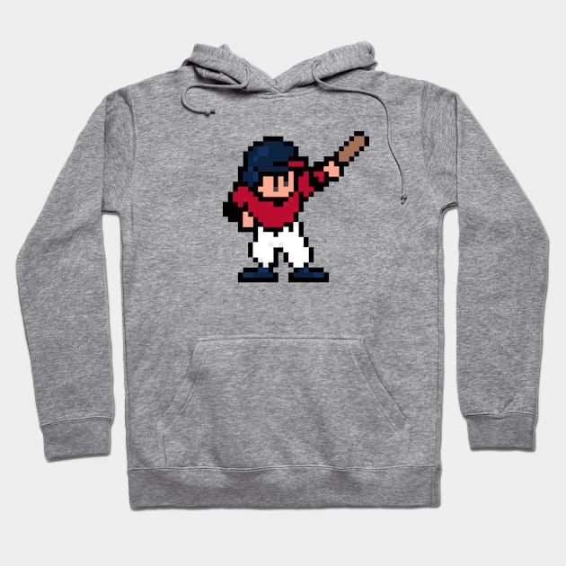 8-Bit Home Run - Atlanta Hoodie by The Pixel League